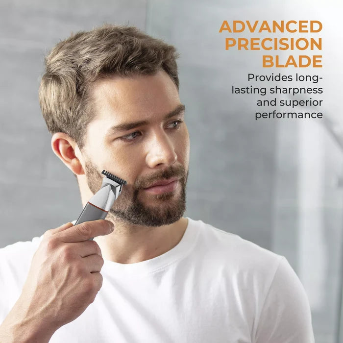 Carmen C812060ORG Titan 4-in-1 Cordless Nose-Ear and Hair Trimmer
