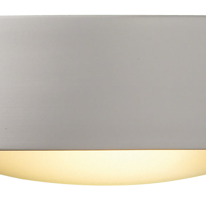 Catalan Wall Washer White<br>White Ceramic
