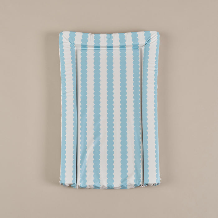Changing Mat - Scallop Blue