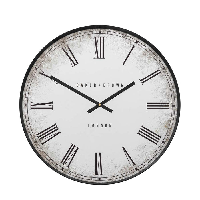 Chester Wall Clock Black 50cm
