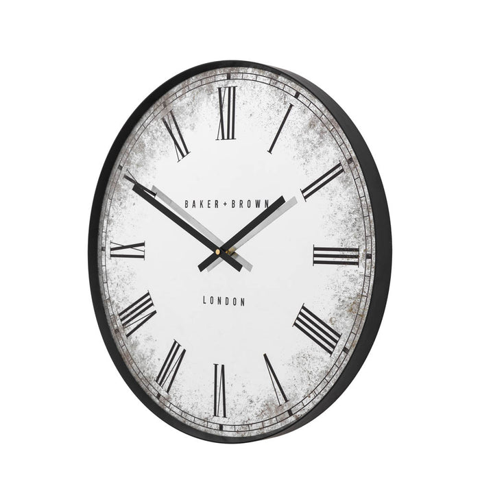 Chester Wall Clock Black 50cm