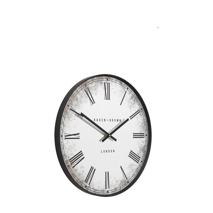 Chester Wall Clock Black 50cm
