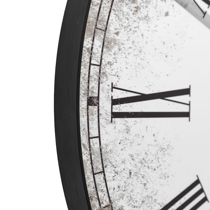 Chester Wall Clock Black 50cm