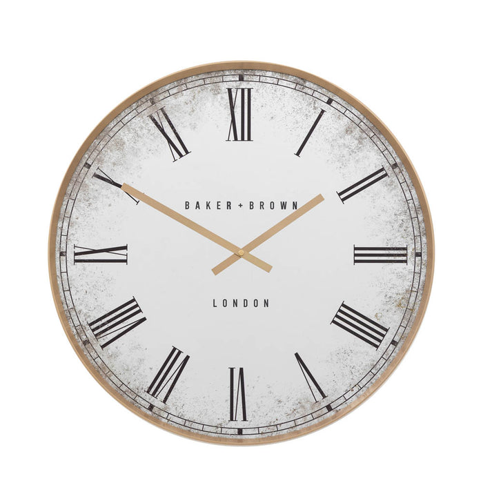 Chester Wall Clock Gold 50cm
