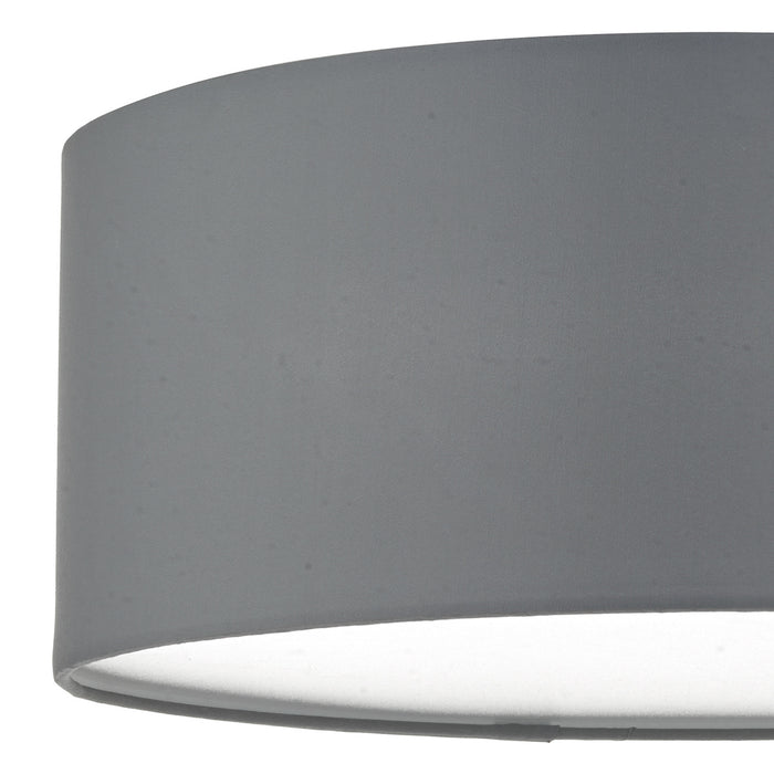 Cierro 3 Light Flush Grey 40cm<br>Grey