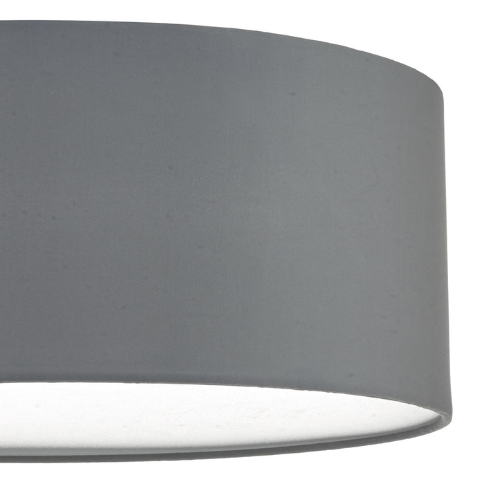 Cierro 3 Light Flush Grey 40cm<br>Grey