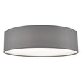 Cierro 4 Light Flush Grey 60cm<br>Grey