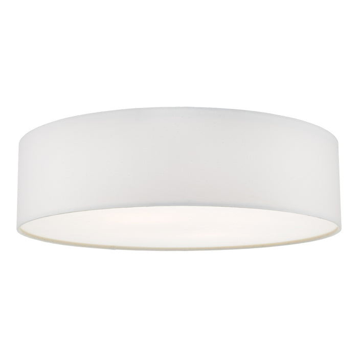 Cierro 4 Light Flush Ivory 60cm<br>Ivory