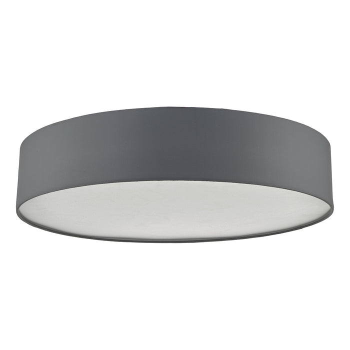 Cierro 6 Light Flush Grey 80cm<br>Grey