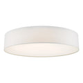 Cierro 6 Light Flush Ivory 80cm<br>Ivory