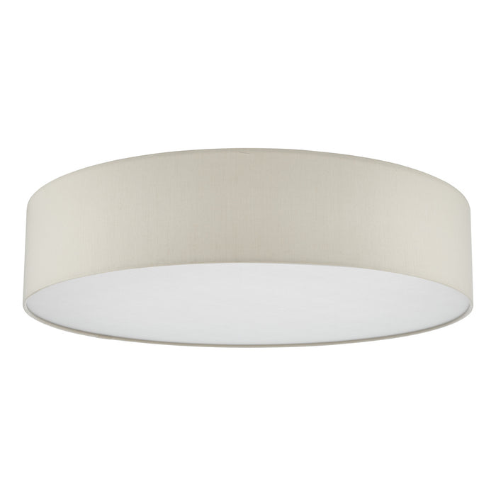 Cierro 6 Light Flush Taupe With Diffuser 80cm<br>Taupe