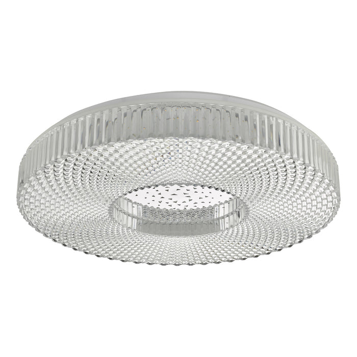 Cimona Flush Acrylic Large LED<br>Clear