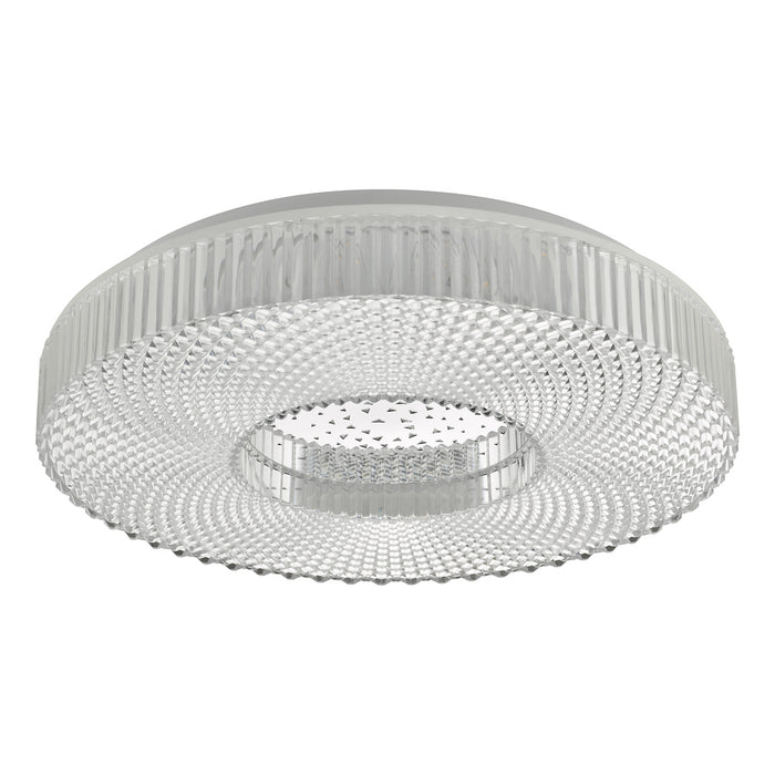 Cimona Flush Acrylic Medium LED<br>Clear