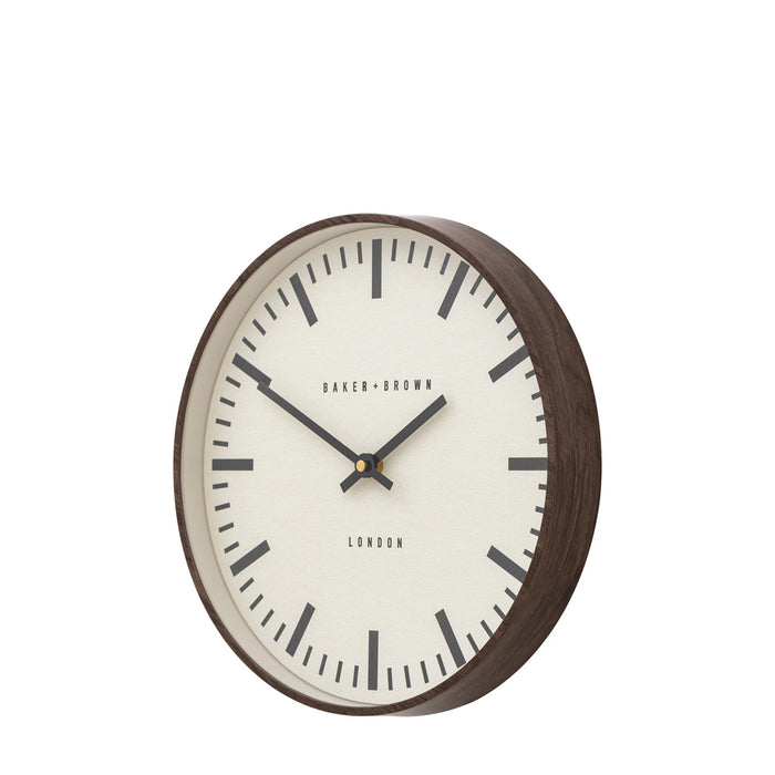 Claremont Clock Walnut 30cm