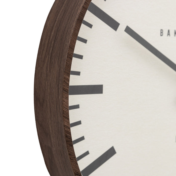 Claremont Clock Walnut 30cm