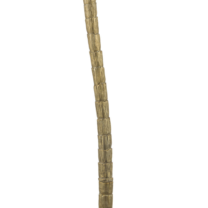 Coco Floor Lamp Antique Gold With Shade <br>Antique Gold