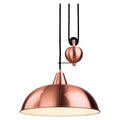 Copper Rise and Fall Pendant