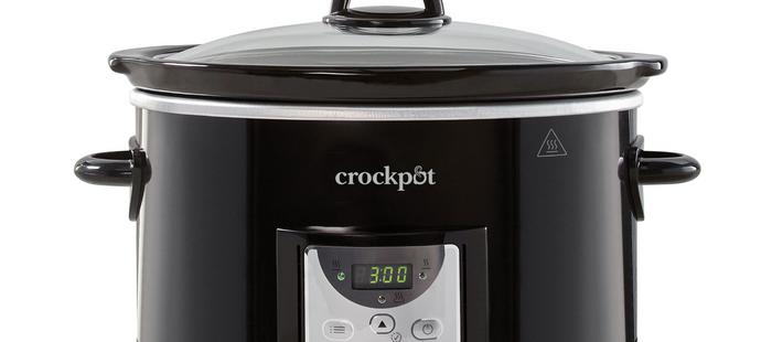 CrockPot CSC113 Digital 3.5L Slow Cooker - Black