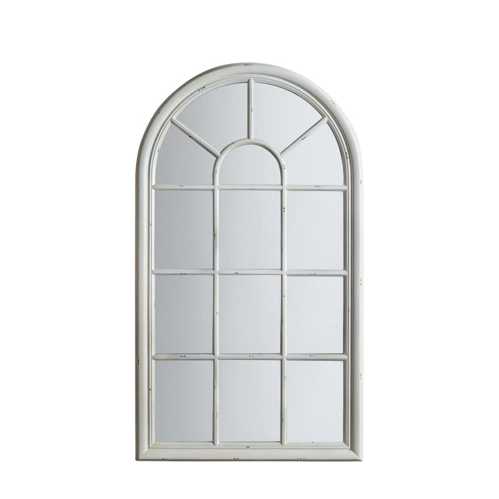 Crowshaw Mirror White