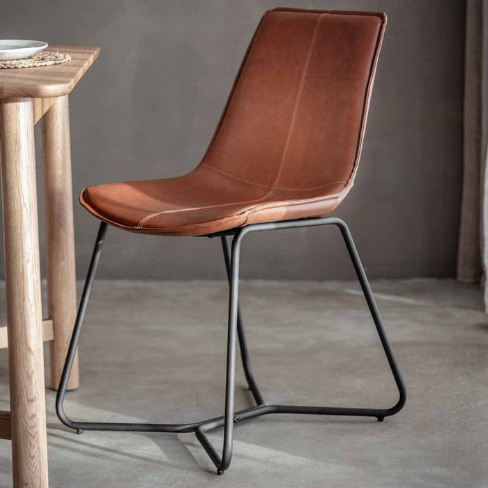 Dayton Chair Brown (2 Pack)
