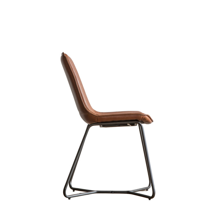 Dayton Chair Brown (2 Pack)
