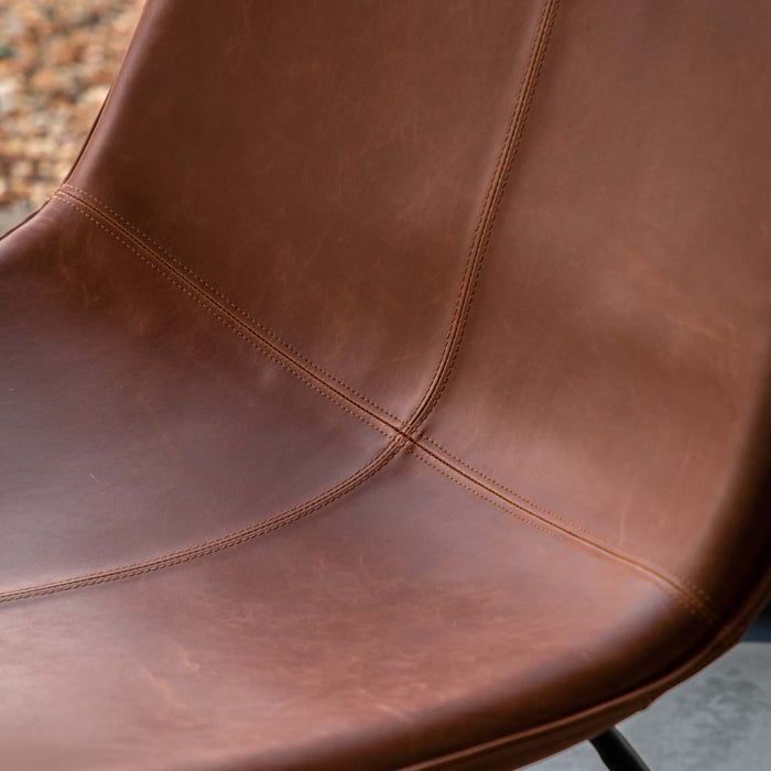 Dayton Lounge Chair Brown