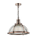Debut 1 Light Pendant Brushed Antique Copper<br>Antique Copper