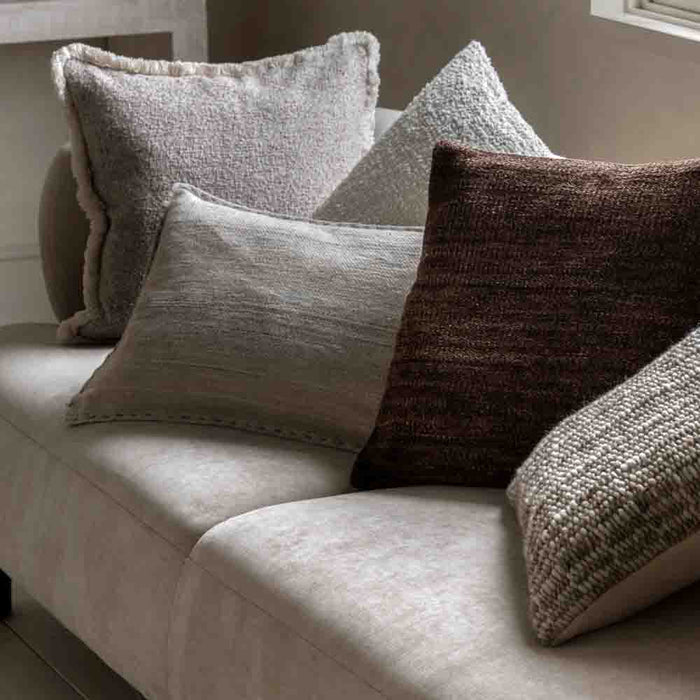Delamere Cushion Natural - Feather Filled