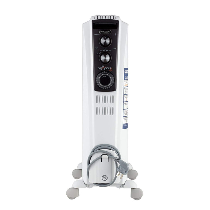 Delonghi Dragon 4 TRD40820T Oil Filled Radiator 2000W - White