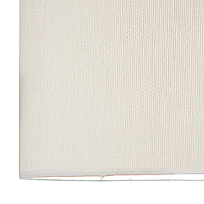 Delta Ivory Cotton Drum Shade 38cm<br>Ivory