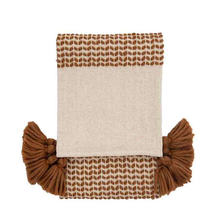 Dolby Woven Throw Rust