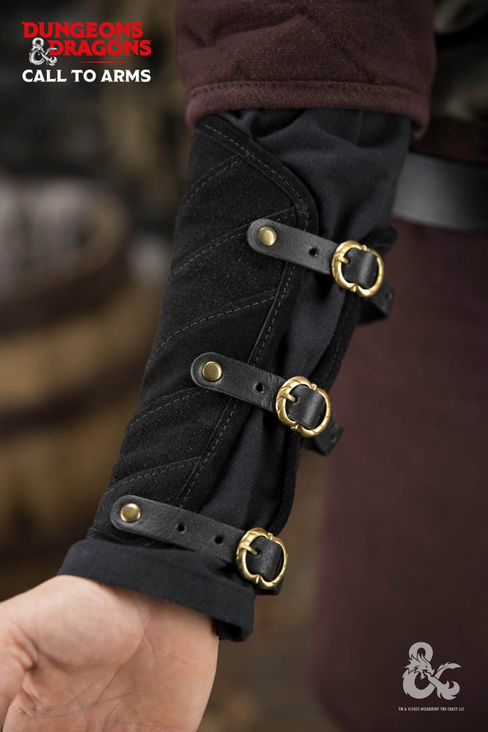 Dungeons & Dragons Ranger Bracers Black-GoblinSmith