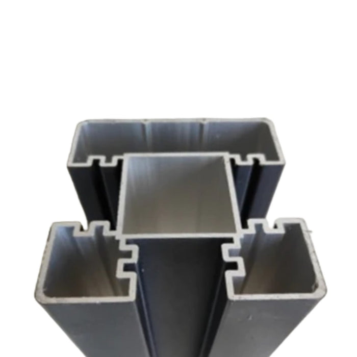EasyFit Aluminium Fence Post - Black