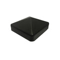 EasyFit Fence Post Cap - Black