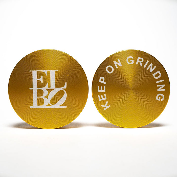 Elbo - Gold 70mm & 55mm Luxury 4 Piece Grinder - Stainless v2