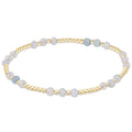enewton: Joy Gem 3mm Bracelet - Aquamarine - B Social Boutique