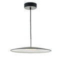 Enoch Pendant Matt Black & Stainless Steel LED<br>Matt Black