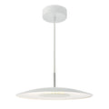 Enoch Pendant White Stainless Steel LED<br>Matt White