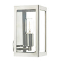 Era Outdoor Wall Light Stainless Steel Glass IP44<br>Polished Stainless Steel