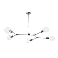 Euphemia 5 Light Pendant Black<br>Satin Black