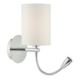 Feta Wall Light LED Polished Chrome Base Only<br>Polished Chrome