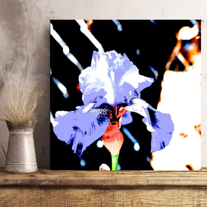 Flower On Abstract Background