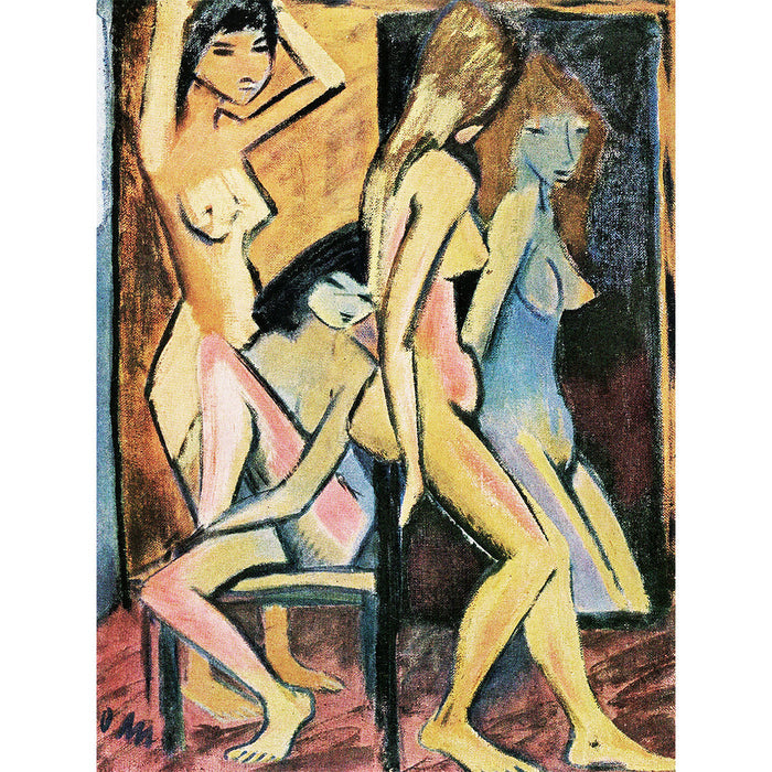 Four Nudes In Front Of The Mirror, Reproduction