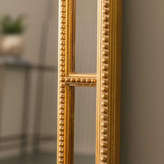 Franco Rectangle Mirror Gold