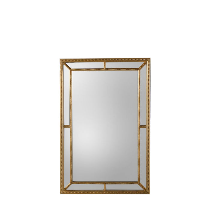 Franco Rectangle Mirror Gold