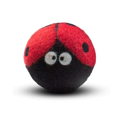 Friendsheep Wool Dryer Balls: Ladybug