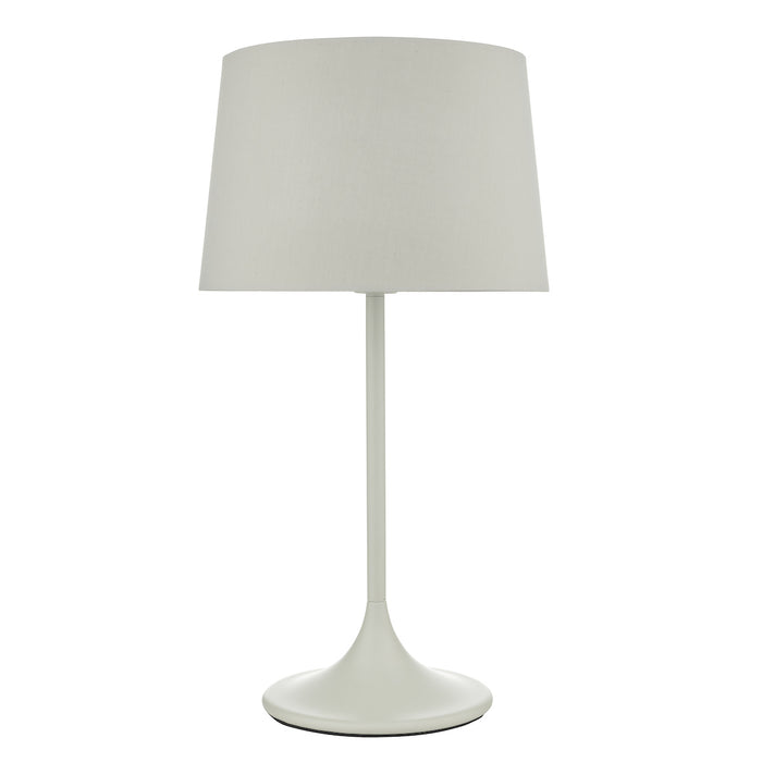 Funchal Table Lamp Grey With Shade <br>Matt Grey