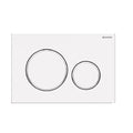 Geberit Sigma 20 Matt White Flush Plate