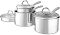 GGood Food By Tower GF900270 Tri-Ply 3  Piece Cookware Set