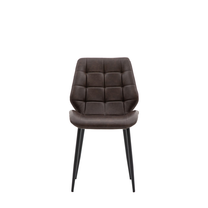 Gondomar Dining Chair Brown (2 Pack)